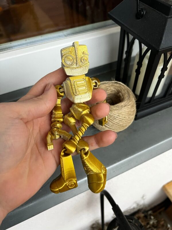 Fokobot | Fidget Toy pro dospělé | Stimulační hračka | Fidget Toy | Flexibilní robot | Náprava stresu - Image 4